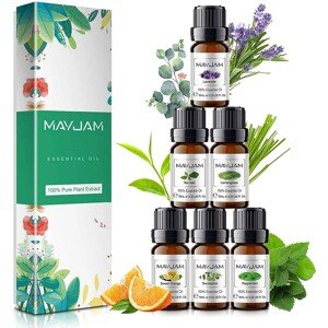MAYJAM Esenciálny olej zvlhčovač, 6 x 10 ml