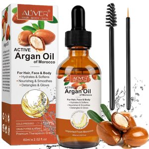 ALIVER arganový olej z Maroka na rast vlasov, 60 ml