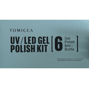 TOMICCA Sada Gel Lakov Na Nechty 6x8ml