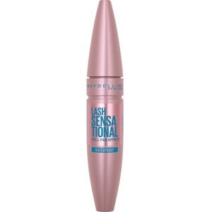 maybelline lash Sensational, vodeodolná riasenka pre predĺženie, natočenie a objem, black. 9,4ml