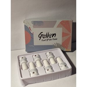 Gellen sada gél lakov na nechty 6 farieb 8ml