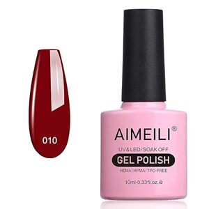 AIMEILI UV LED gélový lak na nechty - Red Vixen 10ml