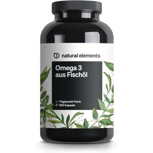 natural elements - Omega 3 from Fish oil 365 kapsúl Exp.: 12/2025