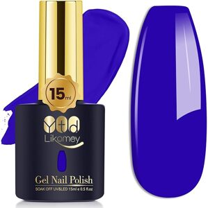 YTD Likomey CS004 Klein modrý semipermanentný gél lak, 15 ml