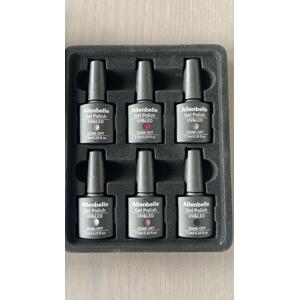 ALLEN BELLE sada 6x7,3ml gél lakov na nechty
