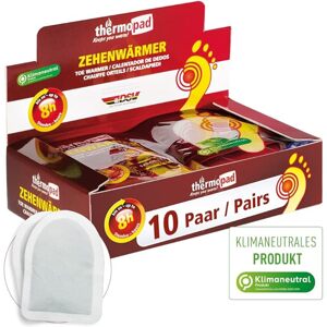 Thermopad Nalepovací ohrievač prstov na nohách, 10 párov