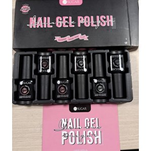 UR SUGAR - UV Lak na nechty 6ks po 7ml