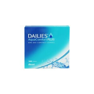 Alcon Dailies Aqua Comfort plus jednodňové kontaktné šošovky, 2 x 90 ks +3,00
