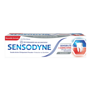 SENSODYNE Citlivá a bieliaca zubná pasta 75ml