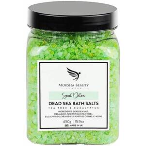 Moksha Beauty Soul Detox soľ do kúpeľa 450g
