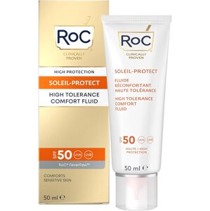 RoC - Sun-Protect High Tolerance Comfort Fluid SPF 50 - Hydratačný krém na tvár  50ml