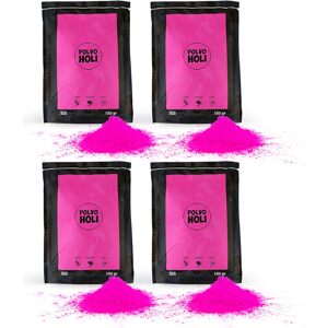POLVO HOLI - farba na tvár,balenie 4 vrecúšok Holi po 100 gramov