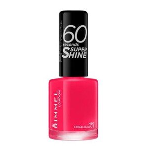 RIMMEL LONDON 60 SECONDS SUPER SHINE odtieň 430 Coralicious 8ml