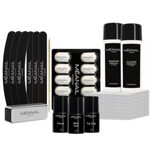 Sada manikúry Méanail na nechty s UV gélom(primer + base + top coat)