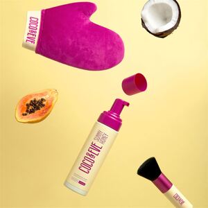 Coco & Eve Sunny Honey Bali Bronzová sada samoopaľovacej peny, medium 200ml +3ks