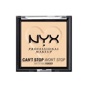 Nyx Professional Makeup Can't Stop zmatňujúci púder 02 light 6g