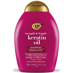 OGX OGX- posilňujúci šampón s keratínom a argánovým olejom 385ml