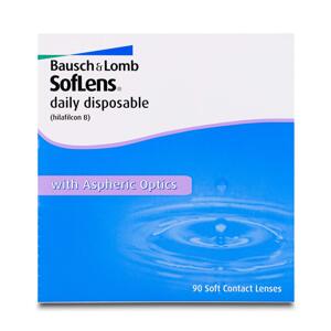 Bausch & Lomb Bausch Lomb SOFLENS DAILY DISPOSABLE - 90 ŠOŠOVIEK +1,75
