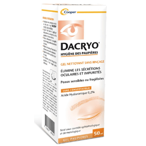 Cooper DACRYO Leave-in Čistiaci Gél na Viečka – 50 ml