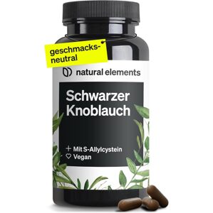Natural elements Čierny cesnak – 45 kapsúl po 600 mg