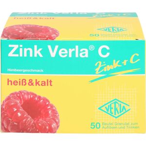 Verla Zinok Verla C granule s malinovou príchuťou 50 ks. vrecúškov-nekompletné balenie