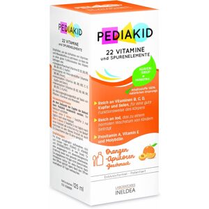 Pediakid 22 Vitamíny a stopové prvky 125 ml Ineldea