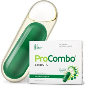 ProCombo Inteligentné synbiotikum s cieleným usporiadaním „dobrých“ baktérií. 10kapsúl Exp.: 11/2025
