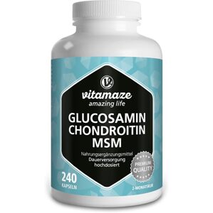 Vitamaze Glukozamín + chondroitín + MSM, 240 kapsúl