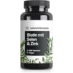 Natural elements Biotin + Selenium + Zinc 365 tabliet Exp.: 2026+
