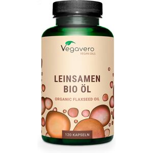 Vegavero Ľanový bio olej 120 kapsúl