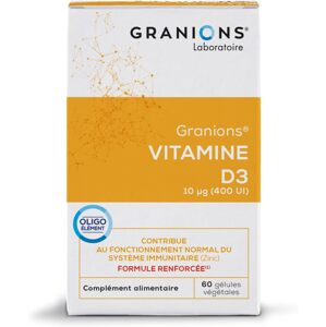 Vitamín D3 GRANIONS 60 kapsúl BEZ KRABICE