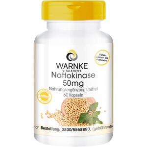 WARNKE Nattokináza 50mg - 2000 FU - 60 kapsúl Exp.: 2026+