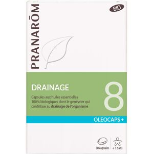 Pranarôm PRANAROM Kapsuly č. 8 - Drenáž - Organické 30 ks