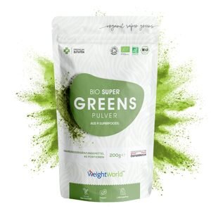 WeightWorld BIO Super Greens prášok 200g