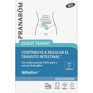 Pranarôm  Digest Transit Organic 10 vrecúšok-nekompletné balenie
