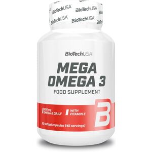 BioTechUSA Biotech USA Mega Omega 3, 90 kapsúl