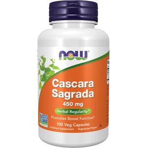 Now Foods Cascara Sagrada 450 mg, 100 kapsúl