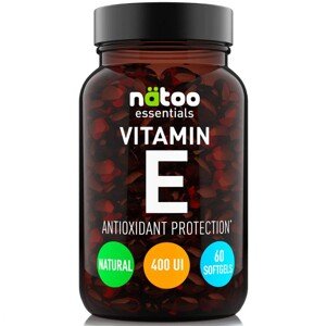 Natoo Essentials Vitamín E - 60 kapsulí