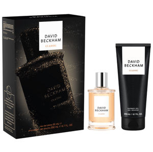 DAVID BECKHAM Classic Sada, 50 ml + 200 ml (Krabička je poškodená)