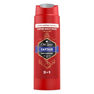 Old Spice Captain umývanie vlasov a tváre 400 ml 3 v 1