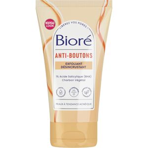 Biore Exfoliačný peeling proti škvrnám s aktívnym uhlím + kyselina salicylová 125 ml