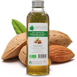 Voshuiles Organický rastlinný olej zo sladkých mandlí - 250 ml