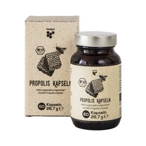 beegut Organické propolisové kapsuly 60 ks Exp.: 2026+
