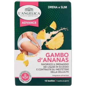 L'Angelica Angelica, doplnok na odvodnenie proti celulitíde so stonkou ananásu 12 vrecúšok