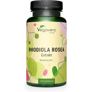 Vegavero Premium Rhodiola Rosea extrakt 120 kapsúl