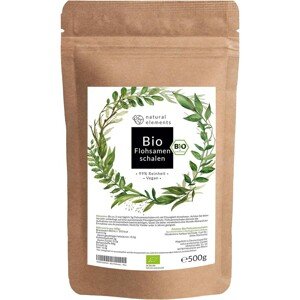 Natural elements Organické šupky psyllia - 500g vrecúško