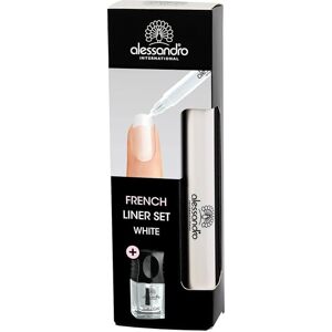 alessandro French Liner Set Milky White 1x3,2ml, 1x5ml