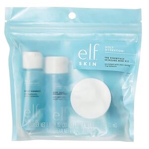 ELF e.l.f. Skin Holy Hydration! Mini súprava The Essentials, cleanser, tonikum a hydratačný krém