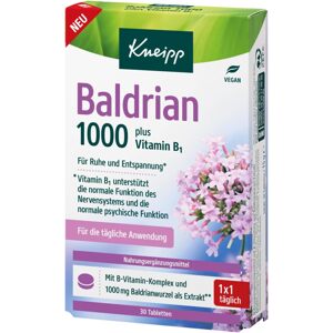 Kneipp Valerian 1 000 mg 30 tabliet