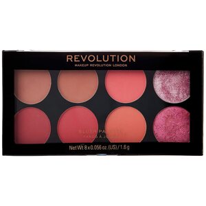 MAKEUP REVOLUTION - Ultra Blush Palette SUGAR AND SPICE líčenka 8 ks, 1,6 g